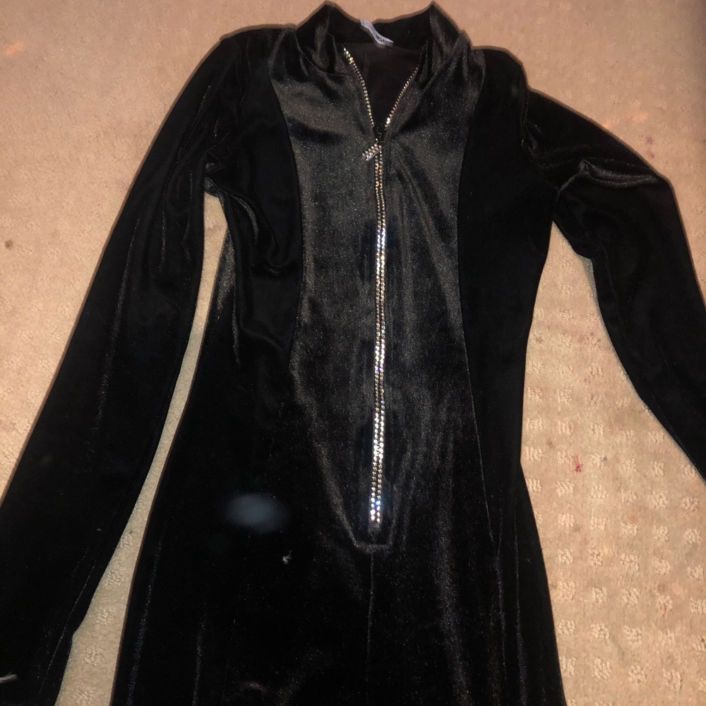 Brand New velvet jumpsuit